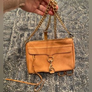 Rebecca Minkoff tan crossbody bag